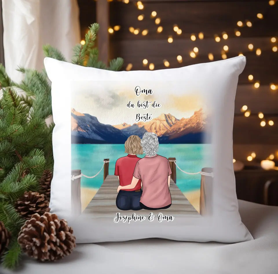 Enkelin & Oma Kissen