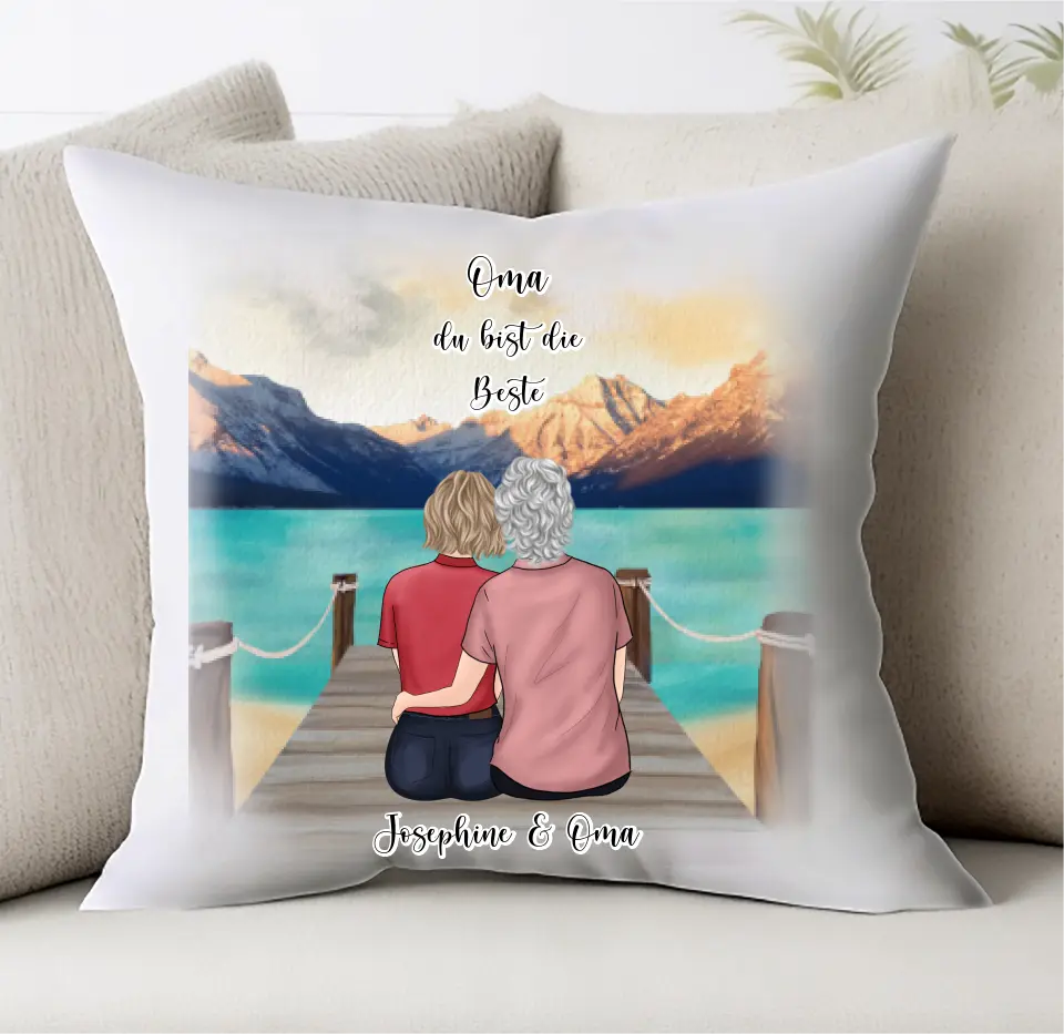 Enkelin & Oma Kissen