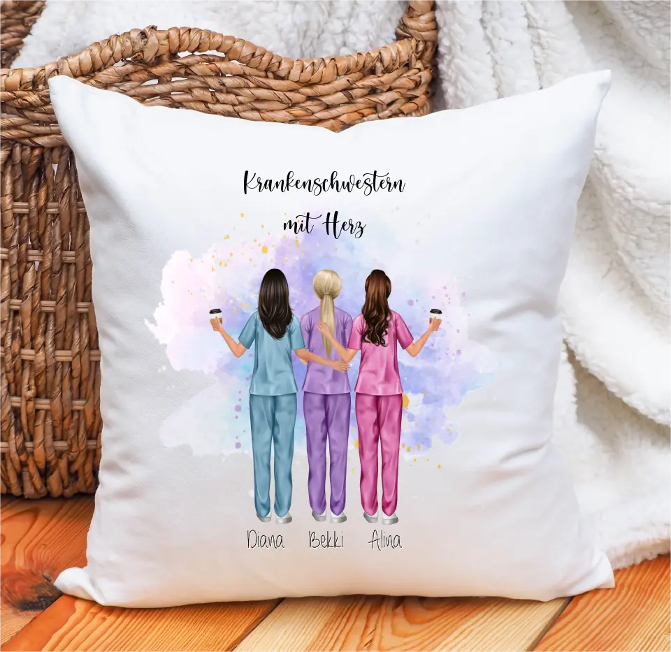 3-5 Krankenschwestern Kissen