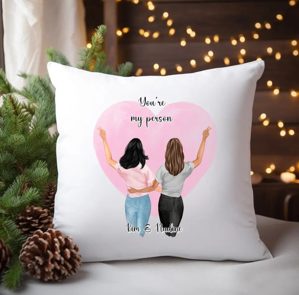 2-4 Beste Freundinnen Kissen