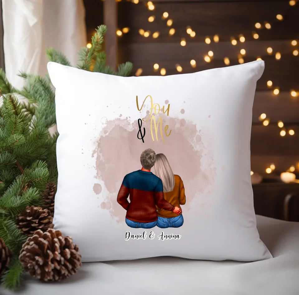 Paar Geschenk Kissen