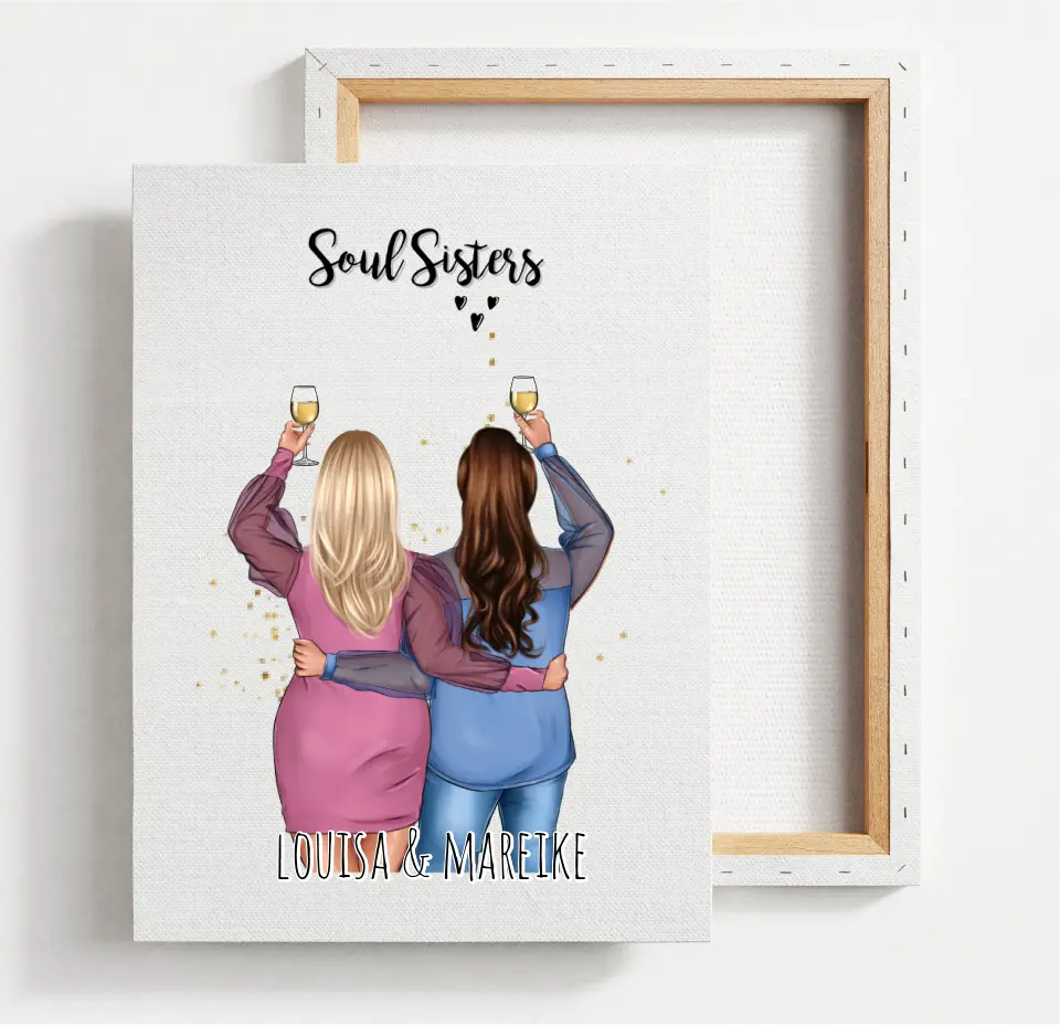 2-3 Plus size Freundinnen Poster