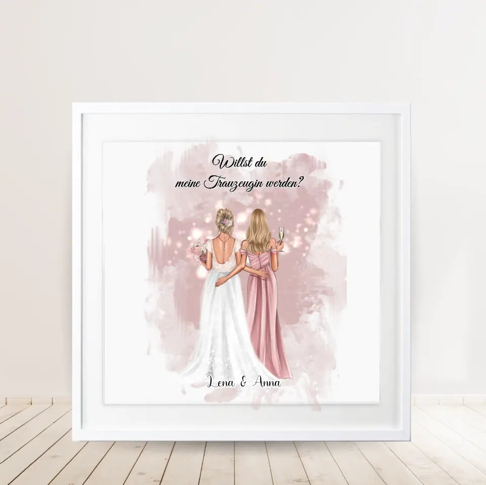 Braut & Freundin Poster