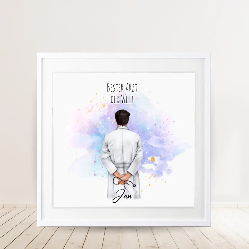 Arzt Geschenkidee Poster