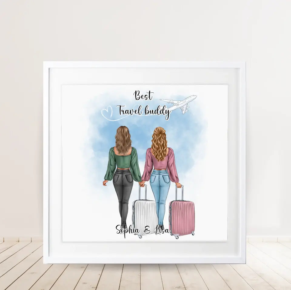 Reise Freundin Poster: 1-2 Personen