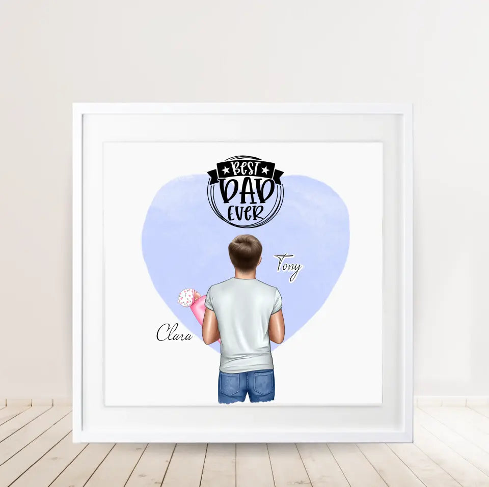 Papa & Baby Poster
