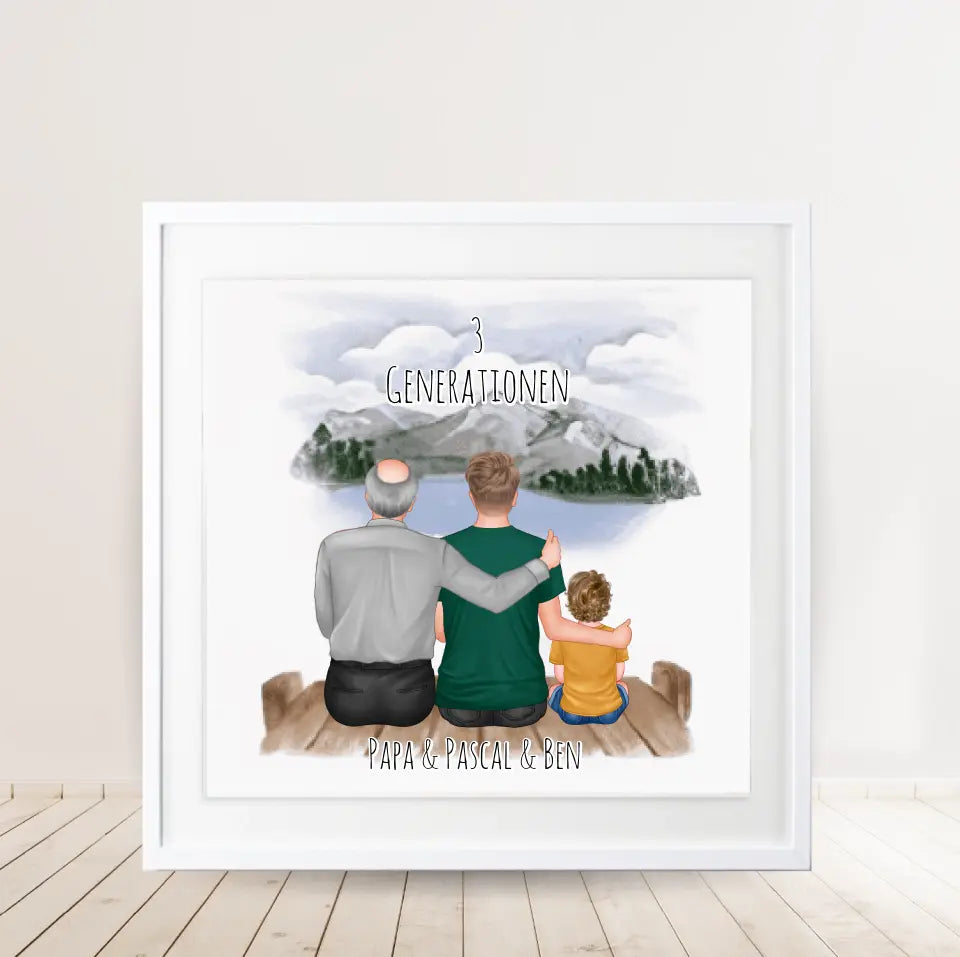 Opa, Sohn & Enkel Poster