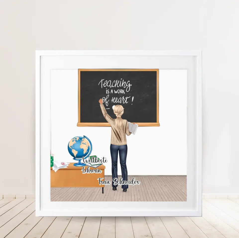 Lehrerin Poster