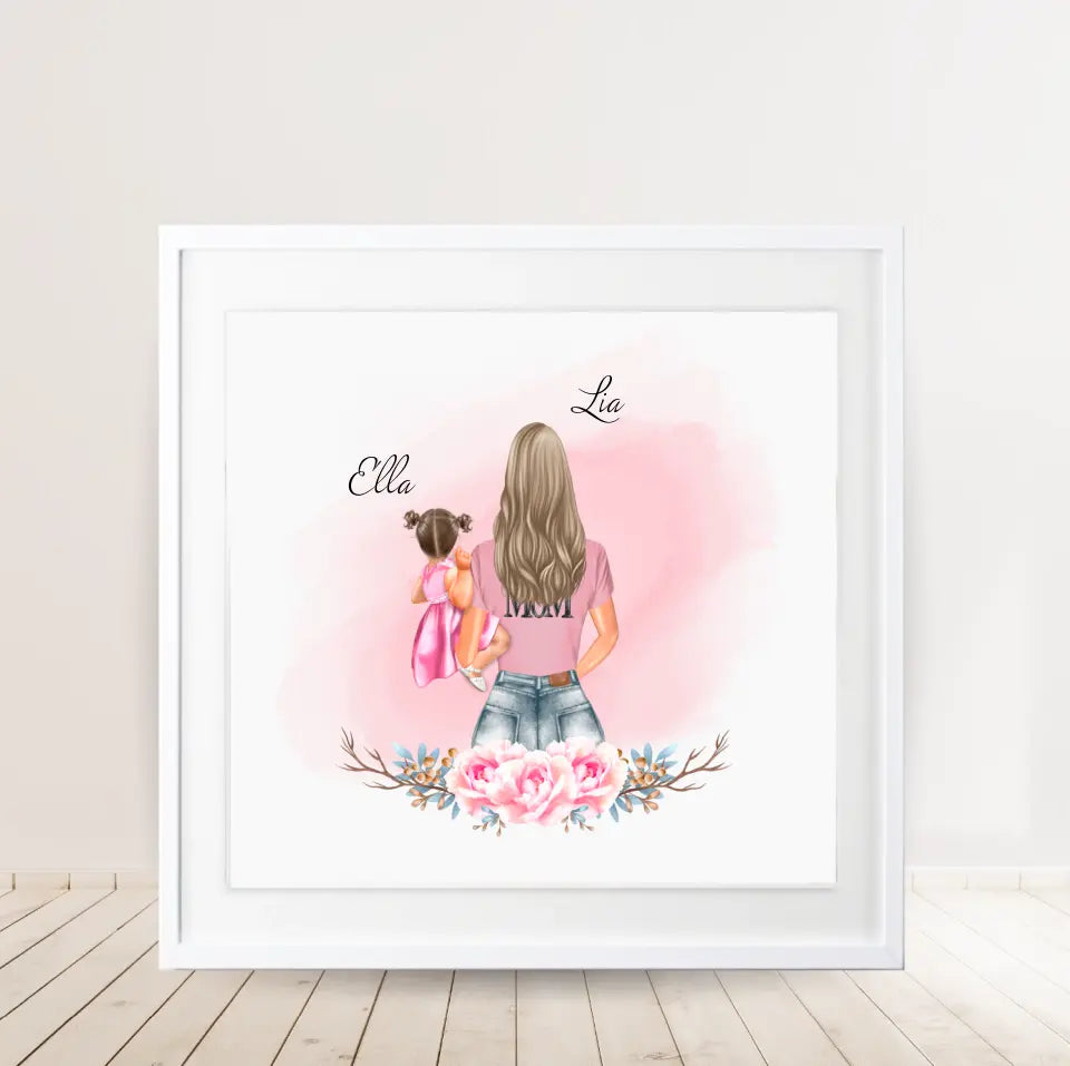 Mama & Kinder Poster