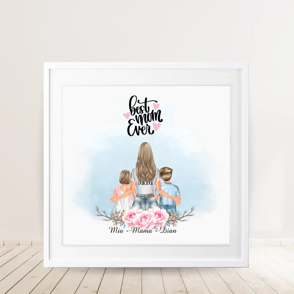Mama & Kinder Poster