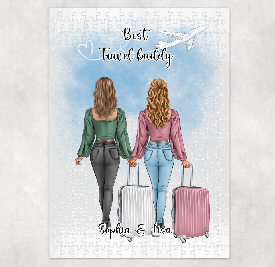 Reisefreundin Puzzle: 1-2 Personen