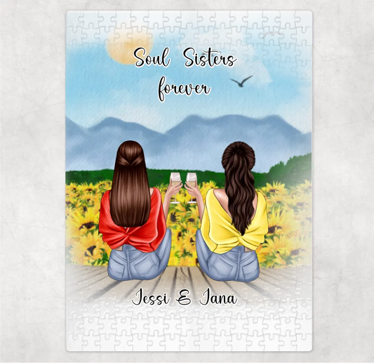 2-3 Beste Freundinnen Puzzle