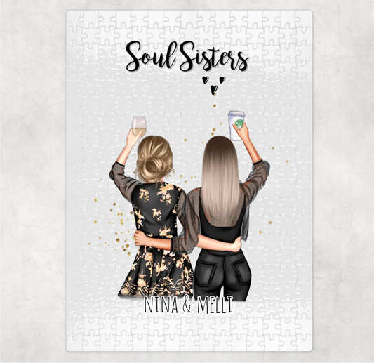 2-3 Freundinnen Puzzle