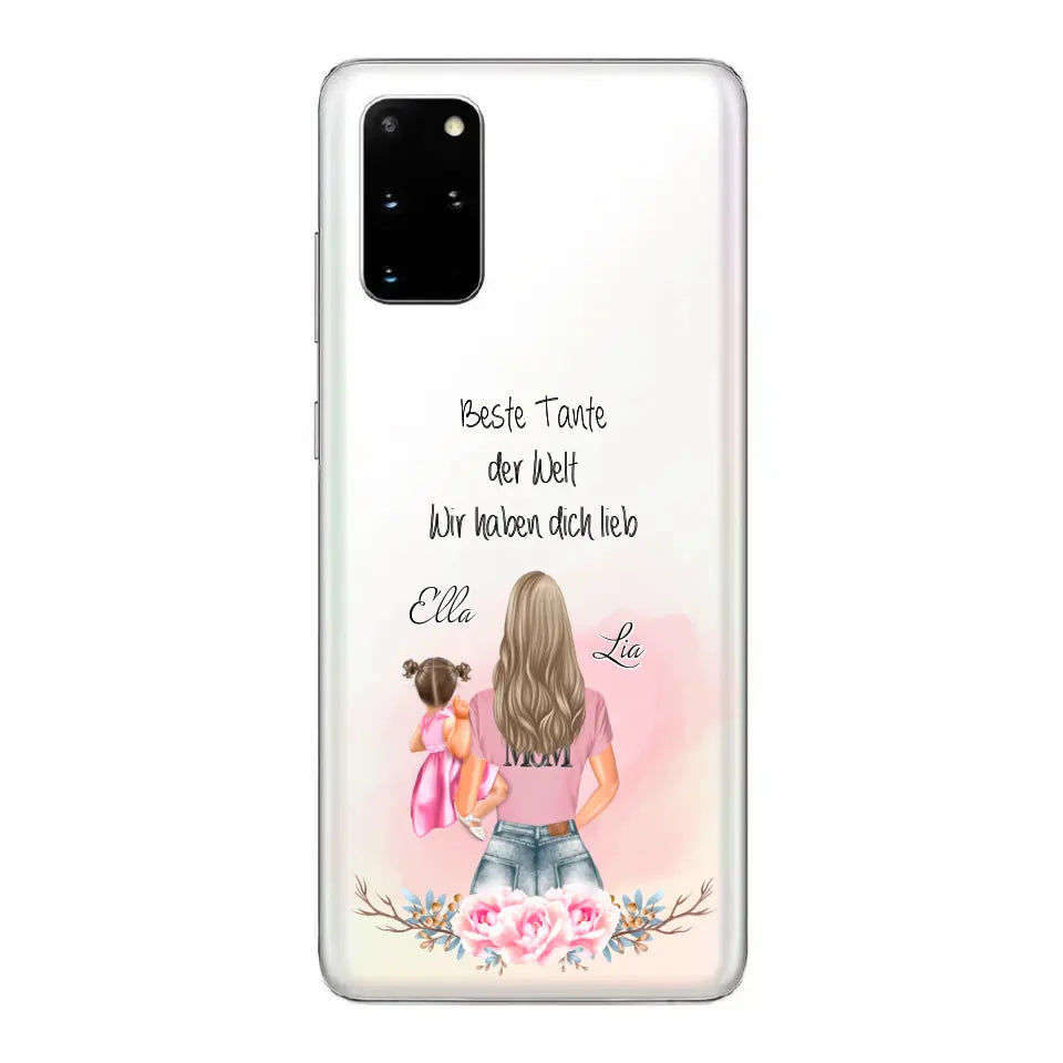Mama & Kind (Junge o. Mädchen) Handyhülle