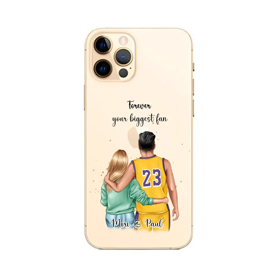 Basketball Paar Handyhülle