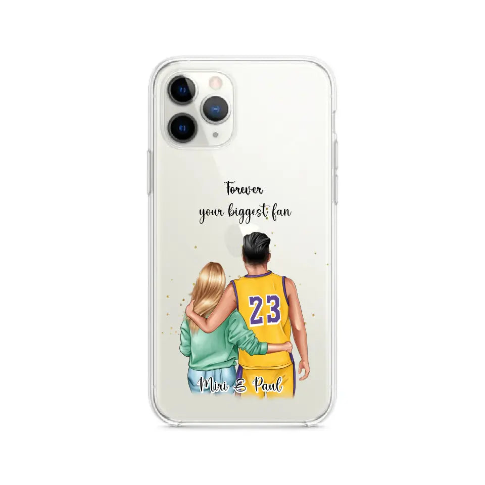 Basketball Paar Handyhülle