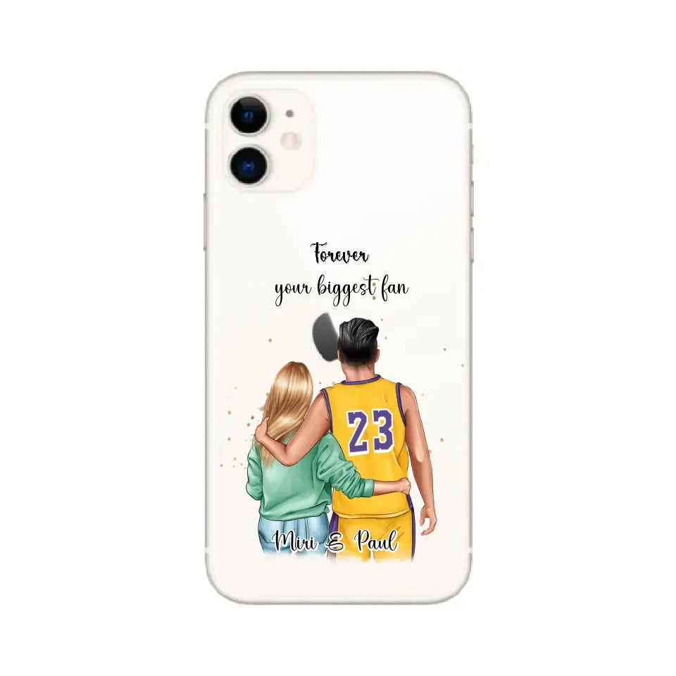 Basketball Paar Handyhülle