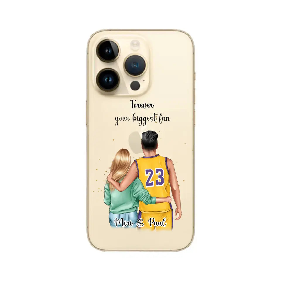 Basketball Paar Handyhülle