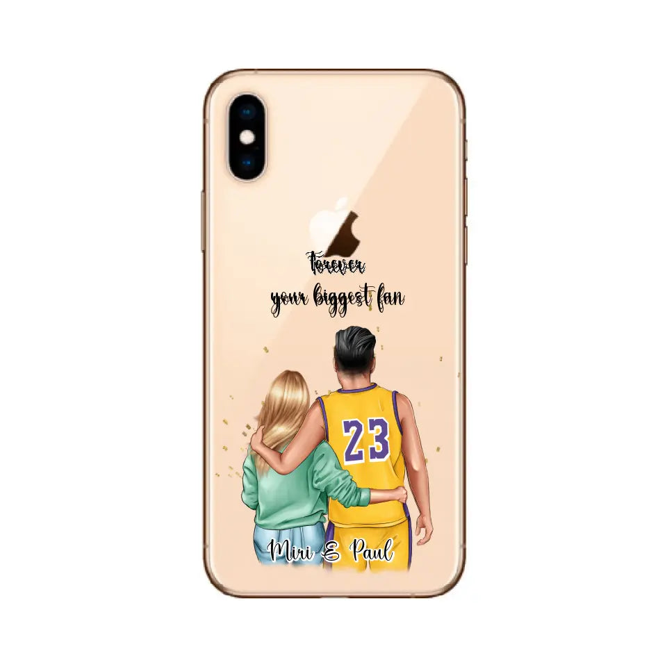 Basketball Paar Handyhülle