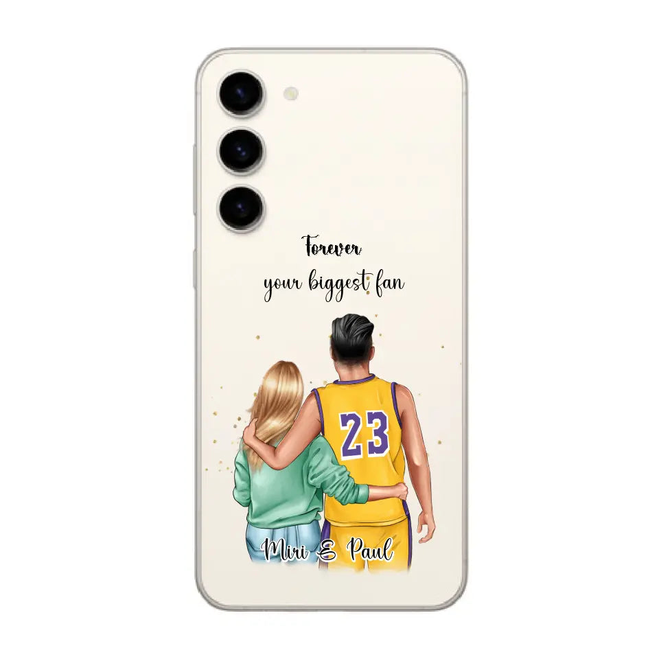 Basketball Paar Handyhülle