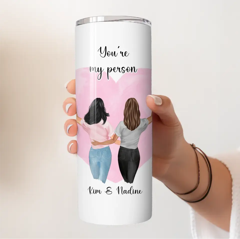 2-4 Beste Freundinnen Tasse / Thermobecher