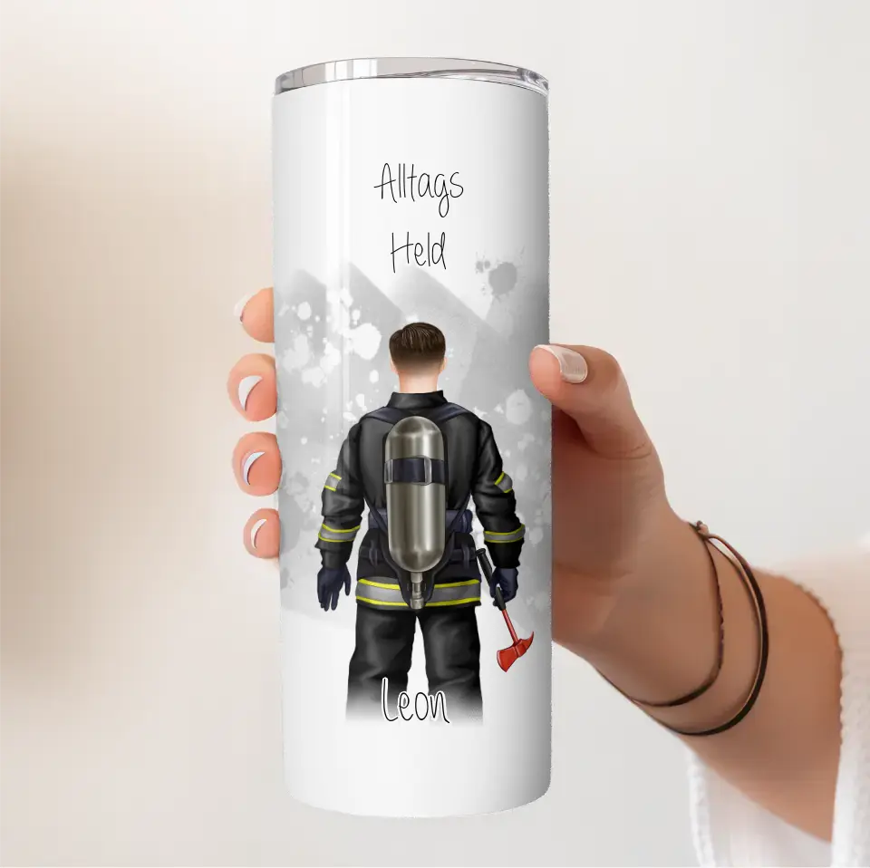 1-2 Personen Feuerwehr, Müllmann,...Tasse / Thermobecher