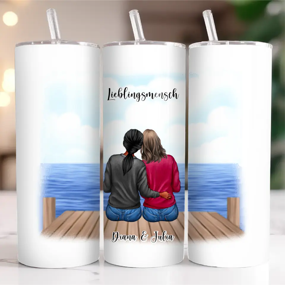 Freundinnen Tasse / Thermobecher