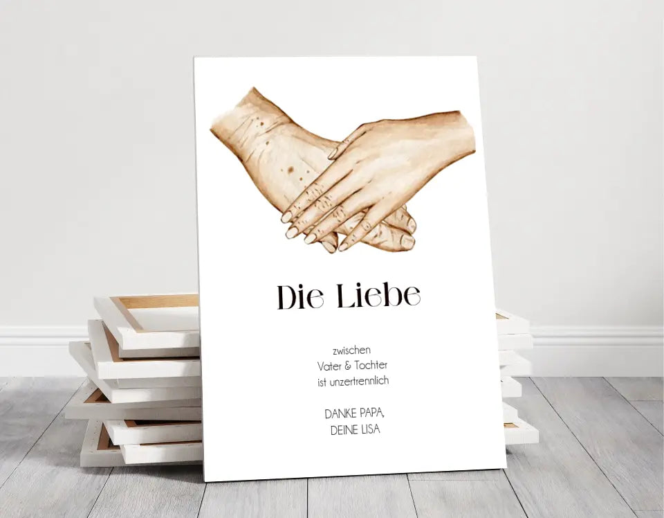 Vater & Tochter Poster