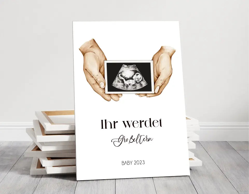 Ultraschallbild Poster