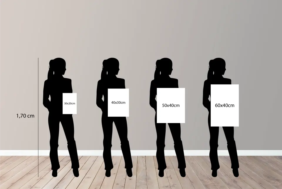 Familie 4-6 Personen Poster