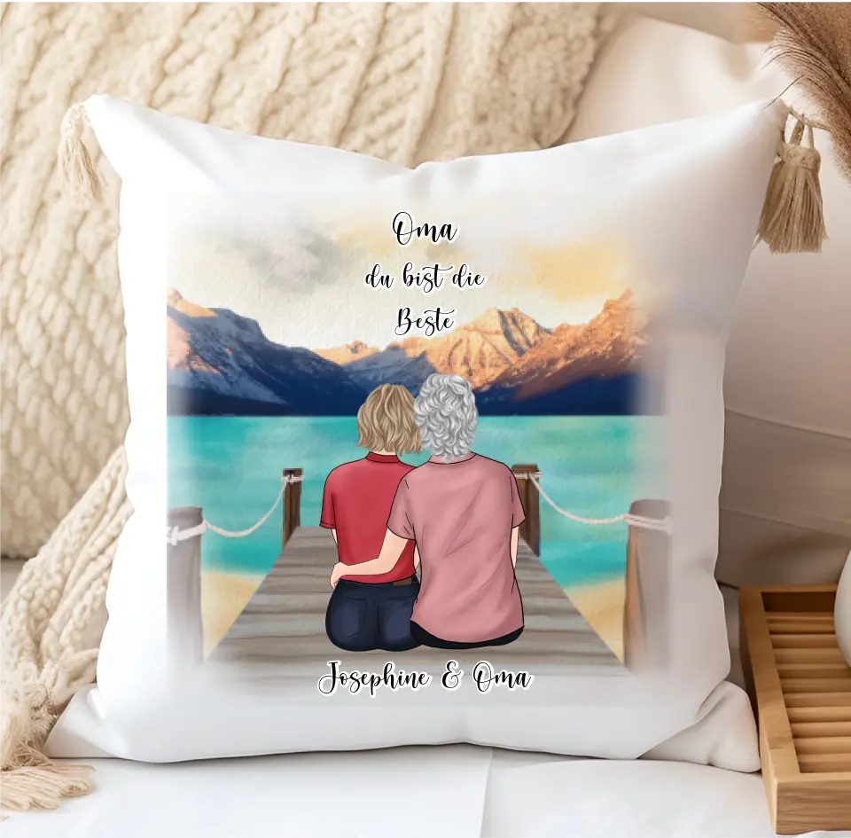 Enkelin & Oma Kissen