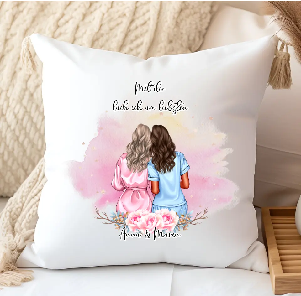 Freundinnen Kissen