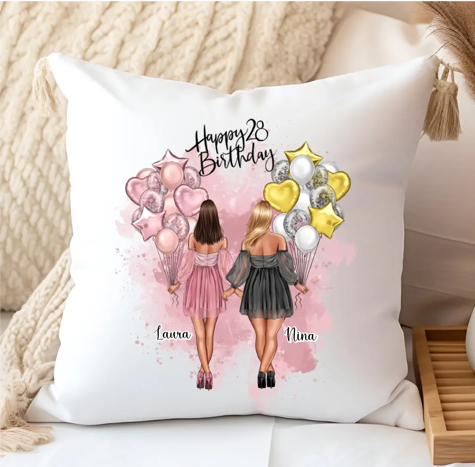 Birthday Girls Kissen
