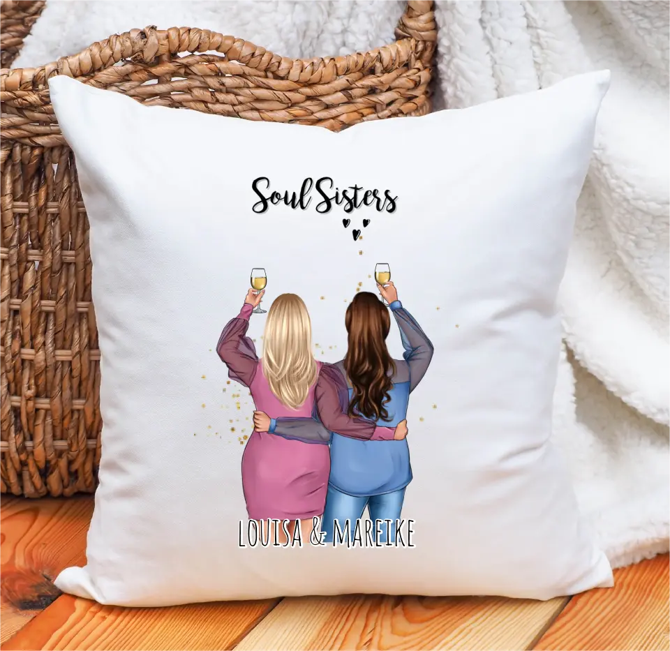 2-3 Plus size Freundinnen Kissen