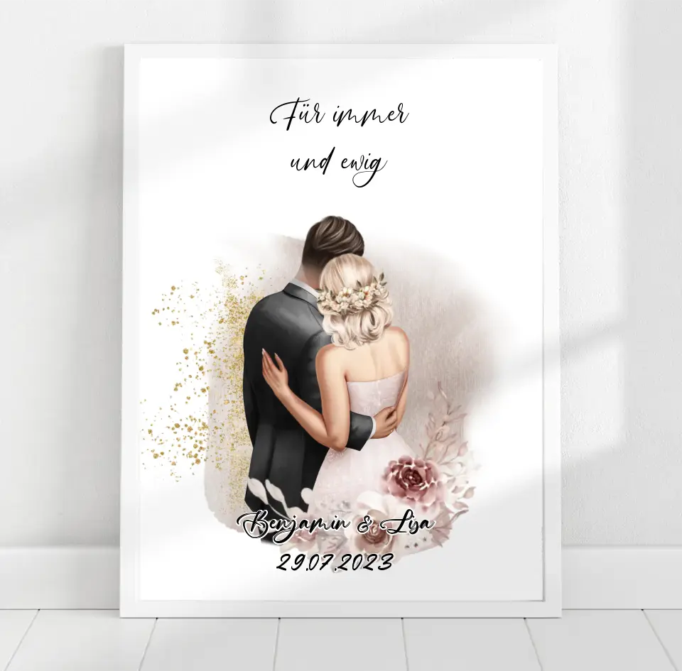 Brautpaar Poster