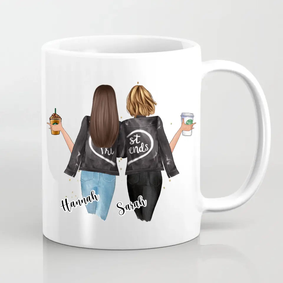 Freundinnen Tasse / Thermobecher