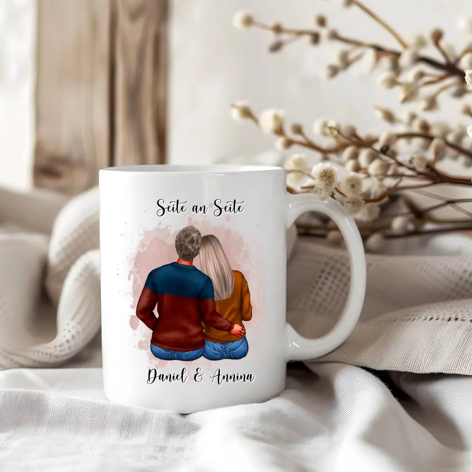 Pärchen Tasse / Thermobecher