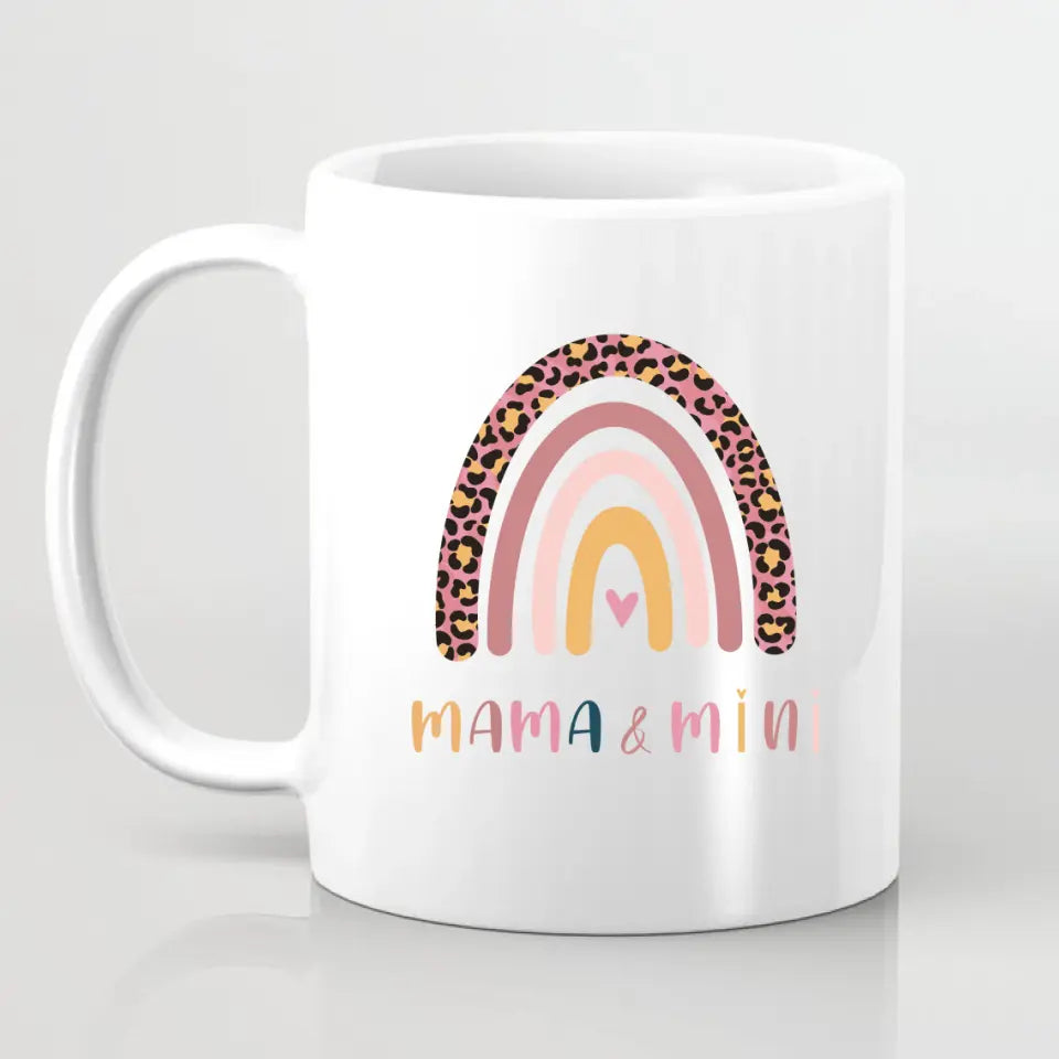 Mama mit 1 oder 2 Babys Tasse / Thermobecher