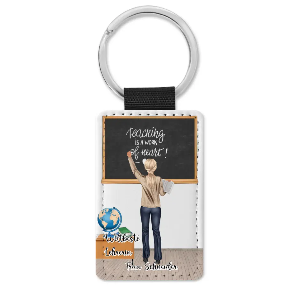 Lehrerin Schlüsselanhänger