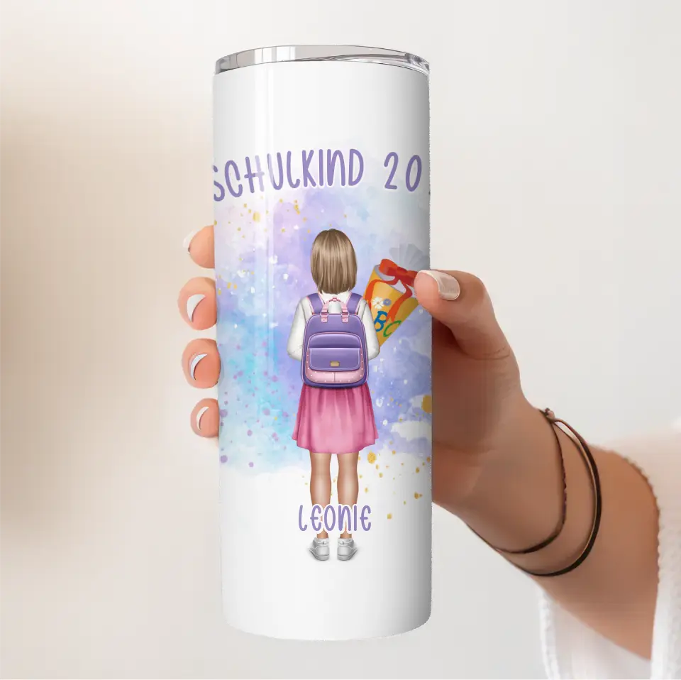 1-2 Kinder (Junge & Mädchen) Schulkind Tasse / Thermobecher
