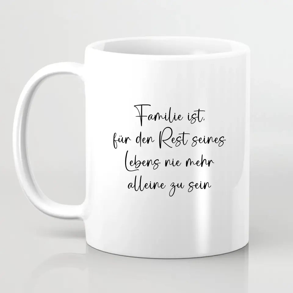 Soldat/in & Frau + 1-2 Kinder Tasse / Thermobecher
