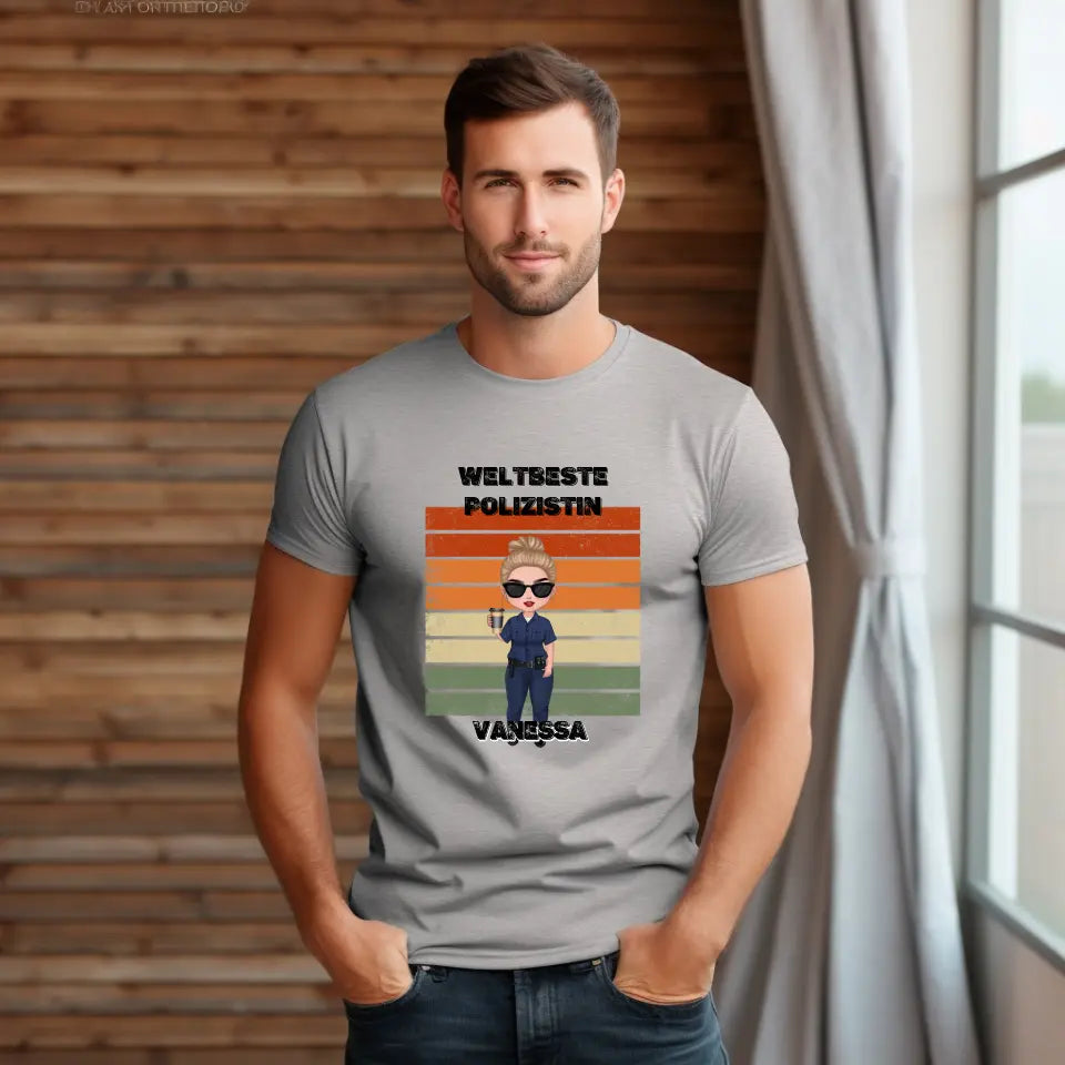 Polizistin Personalisiert