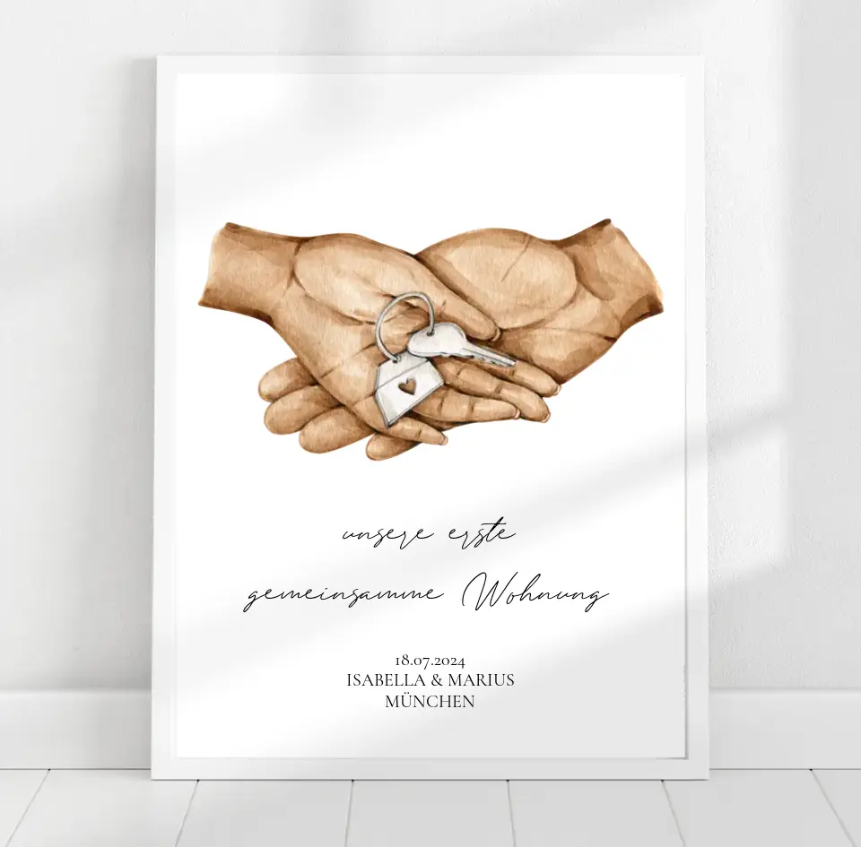 Erste gemeinsamme Wohnung - Poster