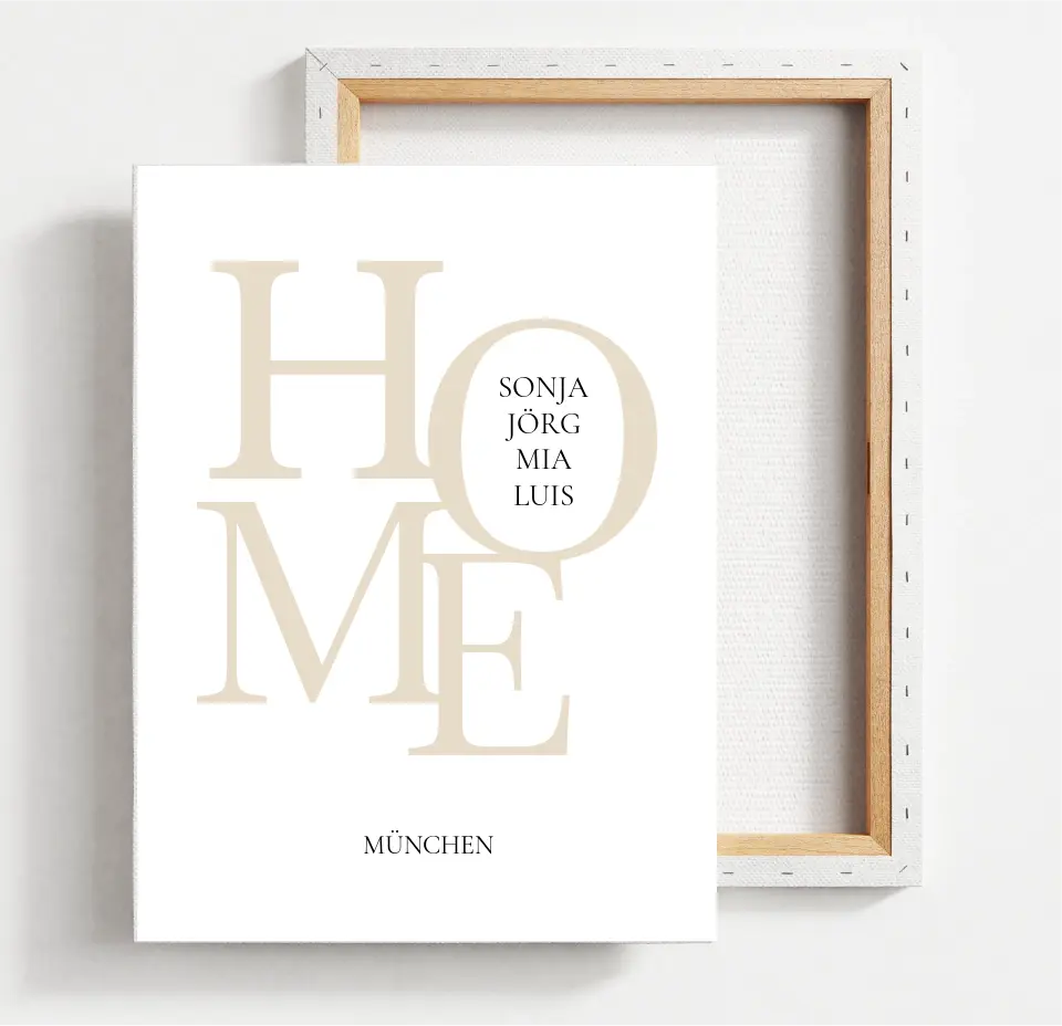 HOME - Familien Poster