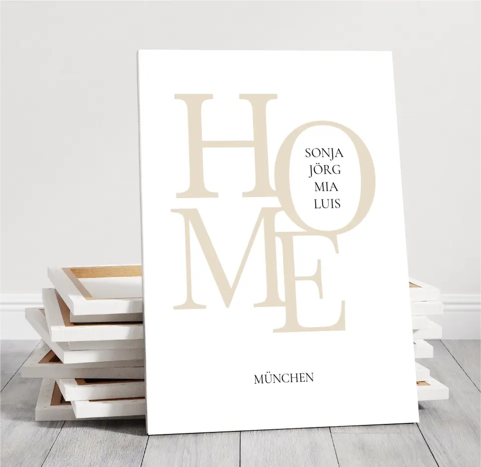 HOME - Familien Poster