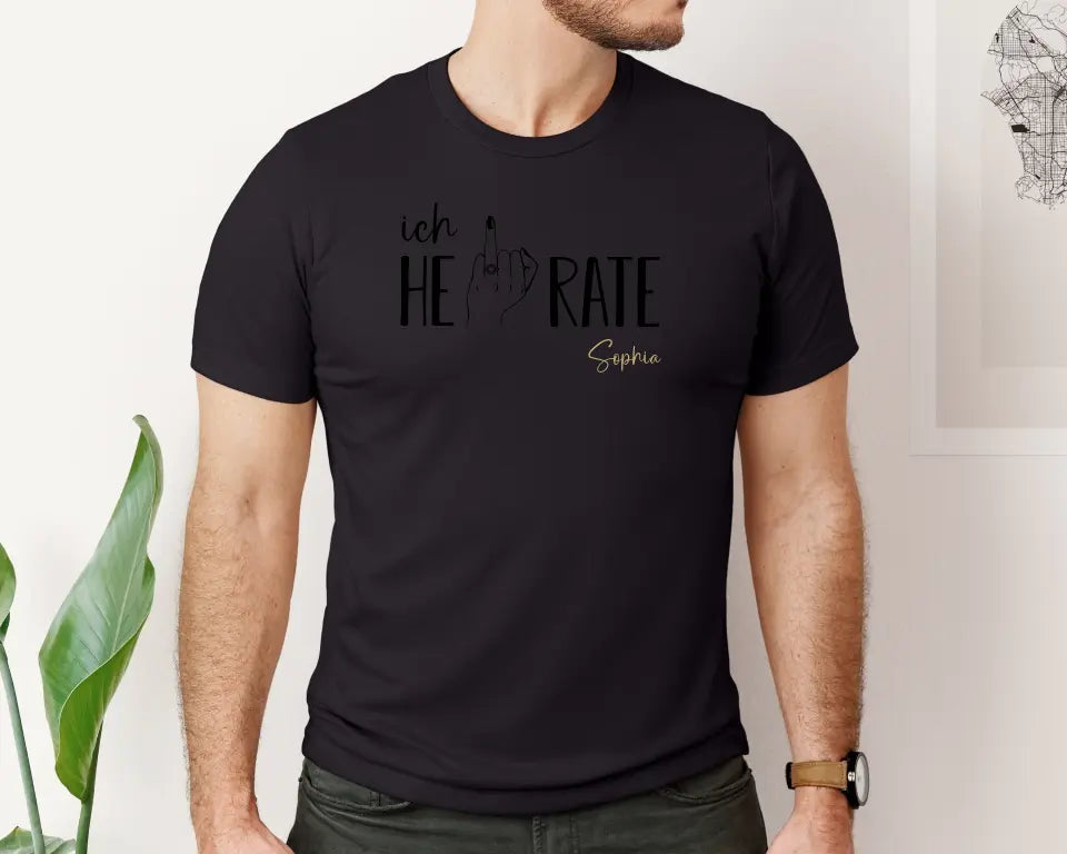 ich heirate - T-Shirt