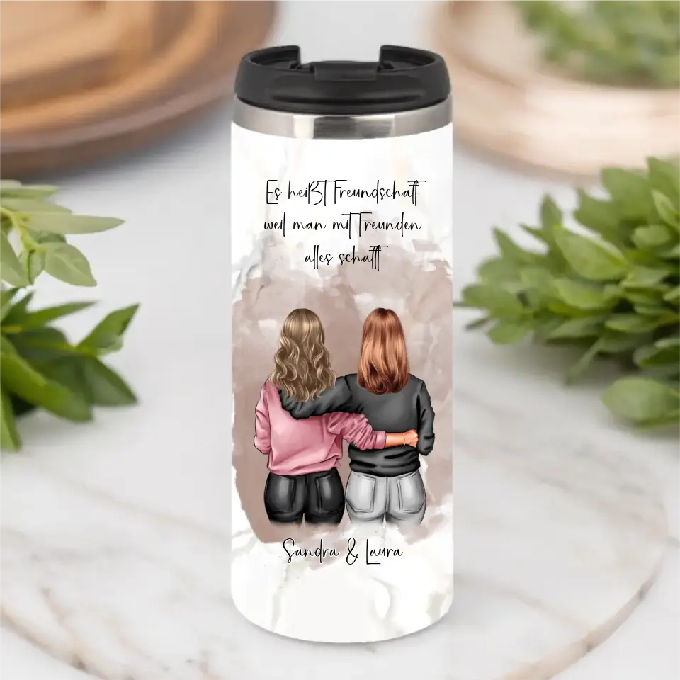 2-5 Beste Freundinnen Tasse / Thermobecher
