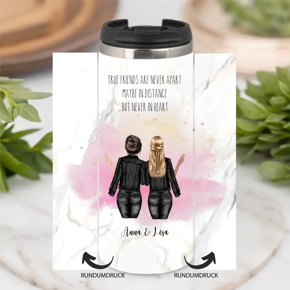 2-4 Freundinnen Tasse / Thermobecher