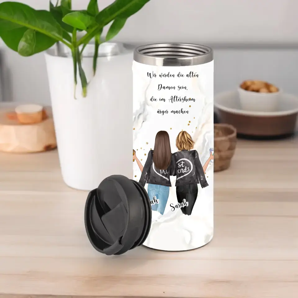 Freundinnen Tasse / Thermobecher