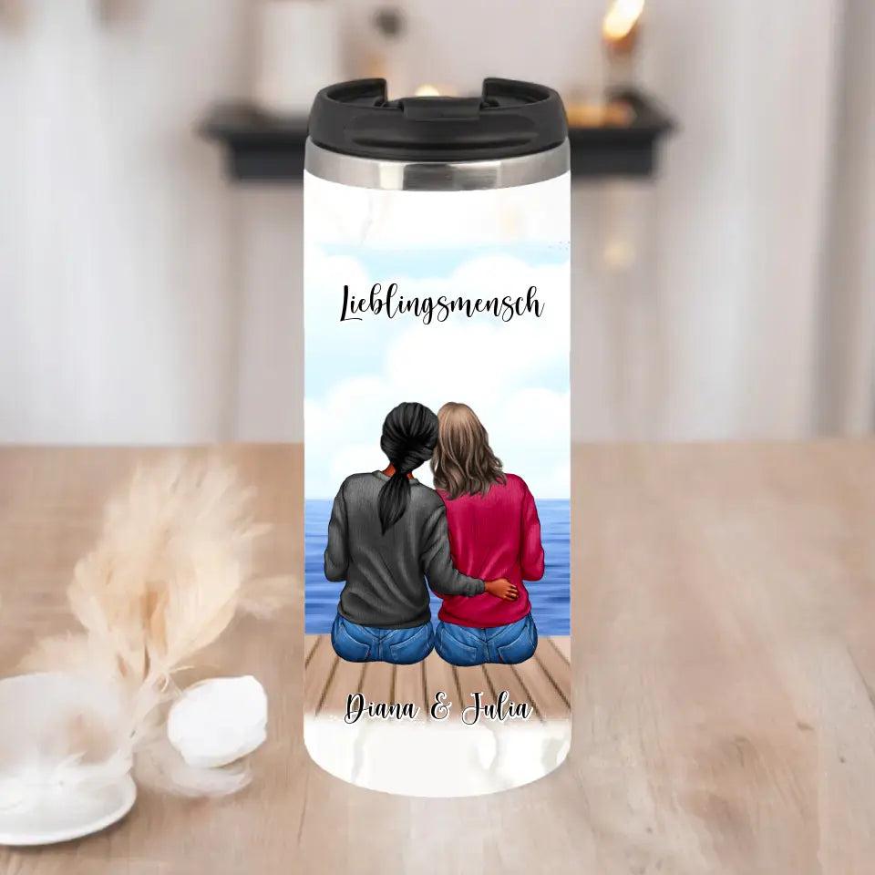 Freundinnen Tasse / Thermobecher